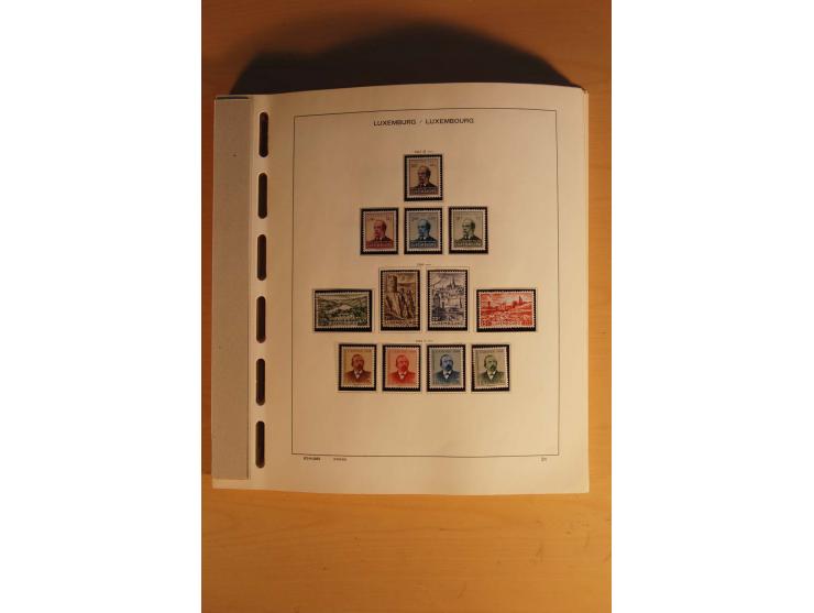 1852/1980, postfrische, ungebrauchte und gestempelte Sammlung mit u.a. Mi.-Nr. 266-80, Bl.1 (repariert) etc.