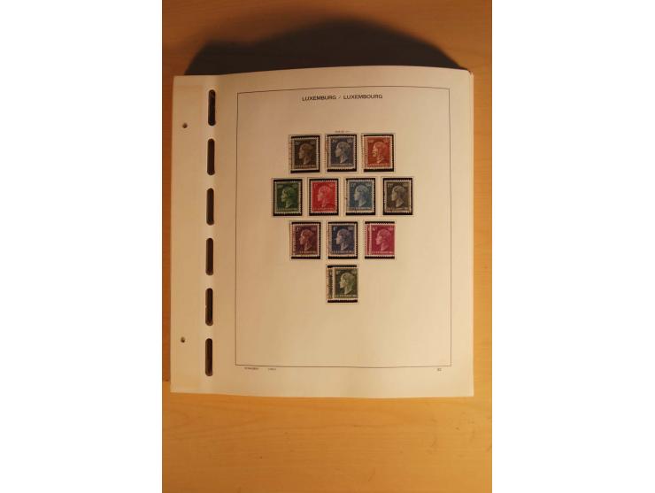 1852/1980, postfrische, ungebrauchte und gestempelte Sammlung mit u.a. Mi.-Nr. 266-80, Bl.1 (repariert) etc.