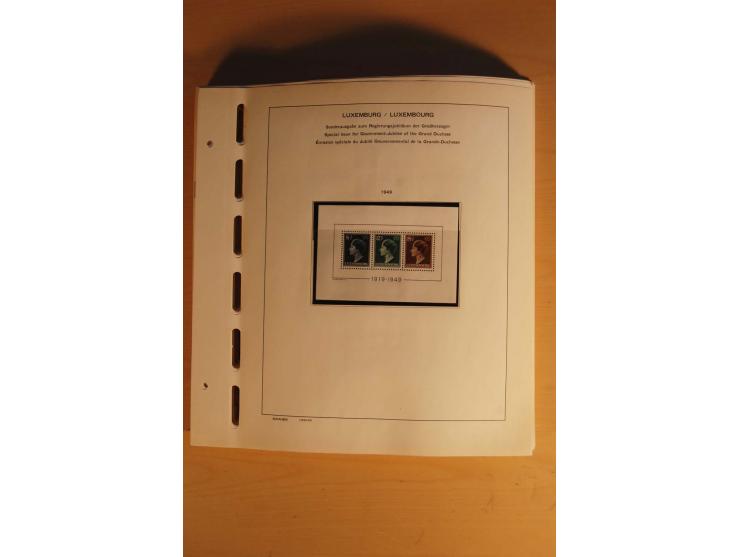 1852/1980, postfrische, ungebrauchte und gestempelte Sammlung mit u.a. Mi.-Nr. 266-80, Bl.1 (repariert) etc.