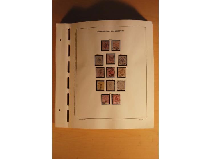 1852/1980, postfrische, ungebrauchte und gestempelte Sammlung mit u.a. Mi.-Nr. 266-80, Bl.1 (repariert) etc.