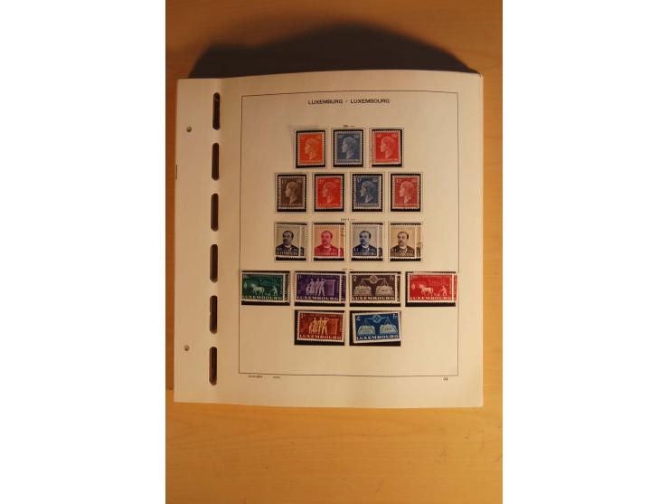 1852/1980, postfrische, ungebrauchte und gestempelte Sammlung mit u.a. Mi.-Nr. 266-80, Bl.1 (repariert) etc.