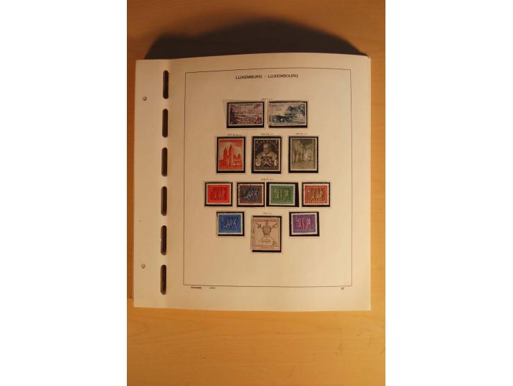 1852/1980, postfrische, ungebrauchte und gestempelte Sammlung mit u.a. Mi.-Nr. 266-80, Bl.1 (repariert) etc.