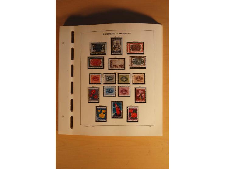 1852/1980, postfrische, ungebrauchte und gestempelte Sammlung mit u.a. Mi.-Nr. 266-80, Bl.1 (repariert) etc.