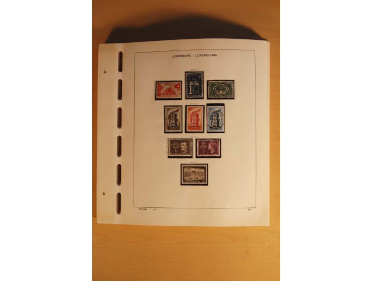 1852/1980, postfrische, ungebrauchte und gestempelte Sammlung mit u.a. Mi.-Nr. 266-80, Bl.1 (repariert) etc.