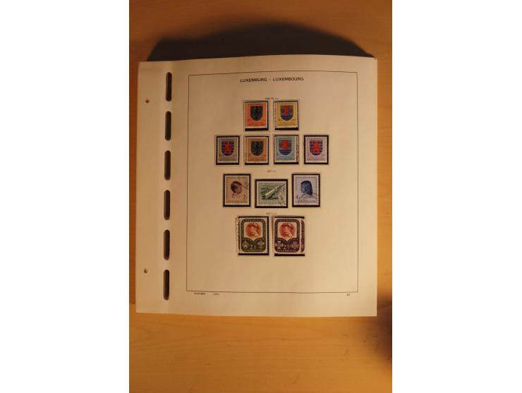1852/1980, postfrische, ungebrauchte und gestempelte Sammlung mit u.a. Mi.-Nr. 266-80, Bl.1 (repariert) etc.