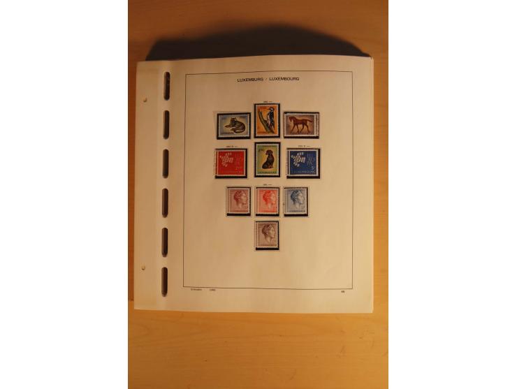 1852/1980, postfrische, ungebrauchte und gestempelte Sammlung mit u.a. Mi.-Nr. 266-80, Bl.1 (repariert) etc.