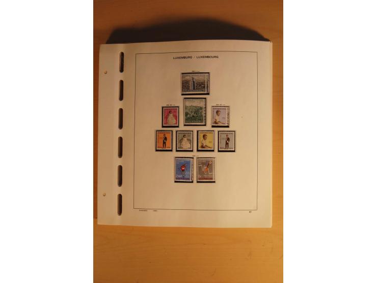 1852/1980, postfrische, ungebrauchte und gestempelte Sammlung mit u.a. Mi.-Nr. 266-80, Bl.1 (repariert) etc.
