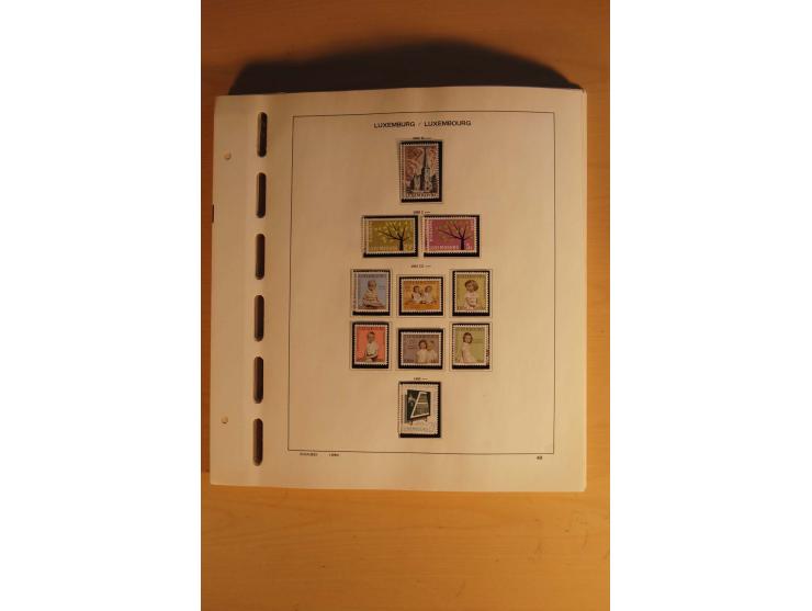 1852/1980, postfrische, ungebrauchte und gestempelte Sammlung mit u.a. Mi.-Nr. 266-80, Bl.1 (repariert) etc.