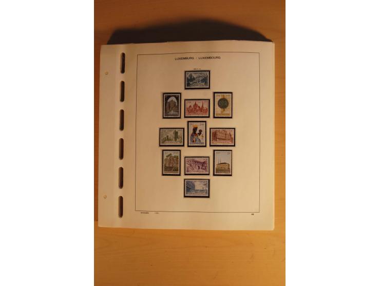 1852/1980, postfrische, ungebrauchte und gestempelte Sammlung mit u.a. Mi.-Nr. 266-80, Bl.1 (repariert) etc.