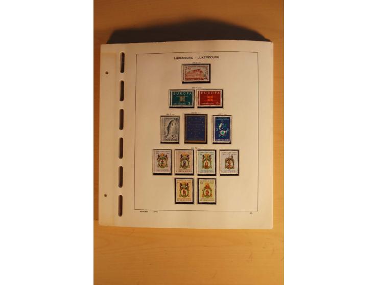1852/1980, postfrische, ungebrauchte und gestempelte Sammlung mit u.a. Mi.-Nr. 266-80, Bl.1 (repariert) etc.