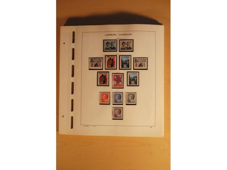 1852/1980, postfrische, ungebrauchte und gestempelte Sammlung mit u.a. Mi.-Nr. 266-80, Bl.1 (repariert) etc.