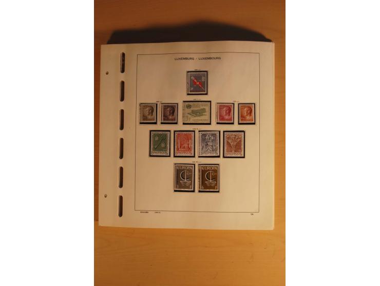 1852/1980, postfrische, ungebrauchte und gestempelte Sammlung mit u.a. Mi.-Nr. 266-80, Bl.1 (repariert) etc.