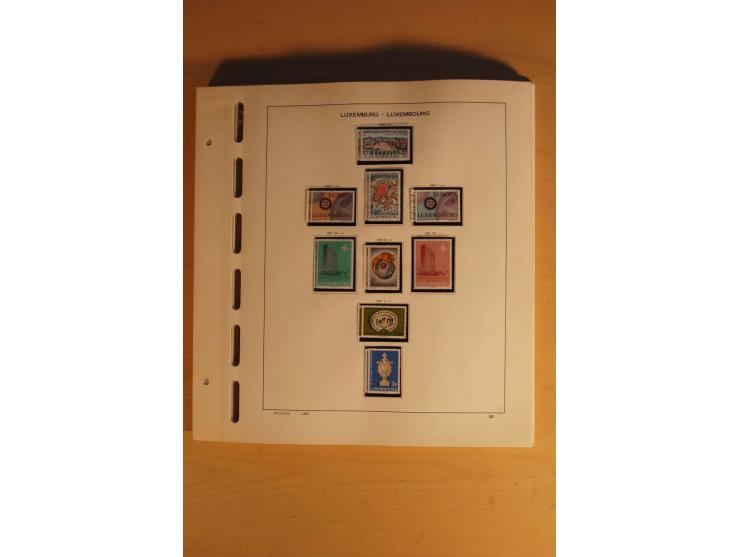 1852/1980, postfrische, ungebrauchte und gestempelte Sammlung mit u.a. Mi.-Nr. 266-80, Bl.1 (repariert) etc.