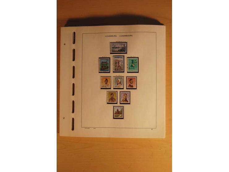 1852/1980, postfrische, ungebrauchte und gestempelte Sammlung mit u.a. Mi.-Nr. 266-80, Bl.1 (repariert) etc.