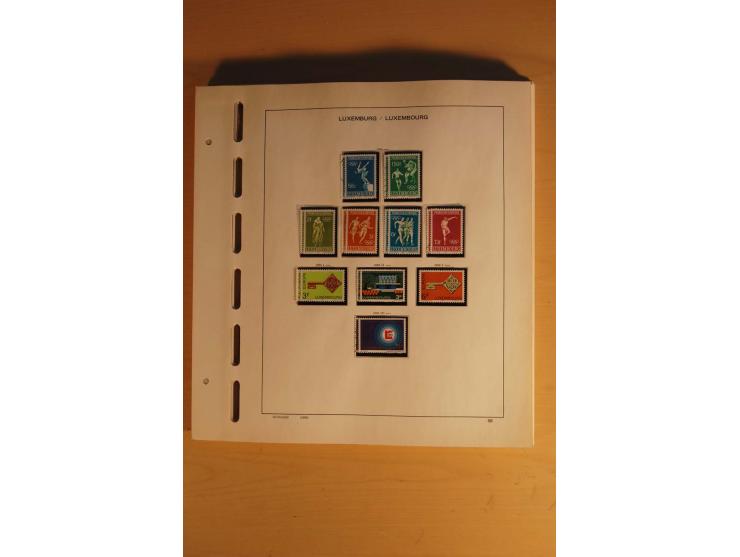 1852/1980, postfrische, ungebrauchte und gestempelte Sammlung mit u.a. Mi.-Nr. 266-80, Bl.1 (repariert) etc.