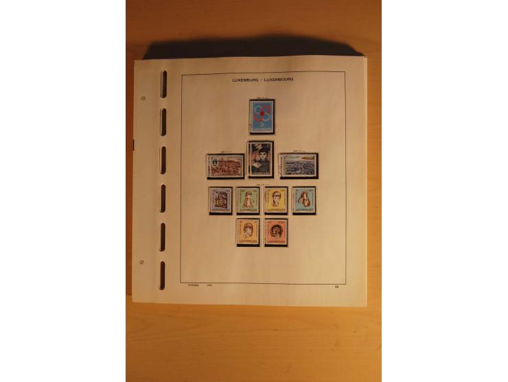 1852/1980, postfrische, ungebrauchte und gestempelte Sammlung mit u.a. Mi.-Nr. 266-80, Bl.1 (repariert) etc.