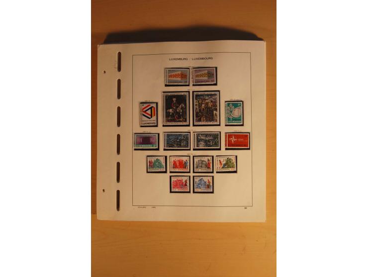 1852/1980, postfrische, ungebrauchte und gestempelte Sammlung mit u.a. Mi.-Nr. 266-80, Bl.1 (repariert) etc.
