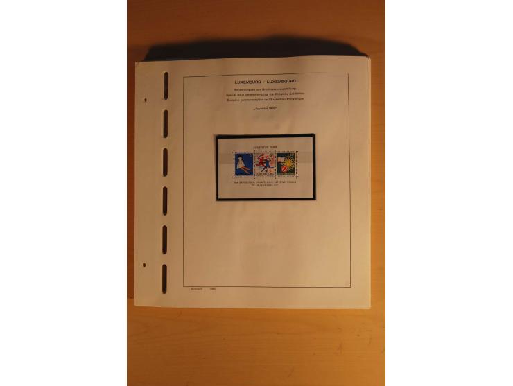 1852/1980, postfrische, ungebrauchte und gestempelte Sammlung mit u.a. Mi.-Nr. 266-80, Bl.1 (repariert) etc.