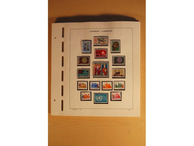 1852/1980, postfrische, ungebrauchte und gestempelte Sammlung mit u.a. Mi.-Nr. 266-80, Bl.1 (repariert) etc.