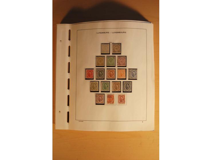 1852/1980, postfrische, ungebrauchte und gestempelte Sammlung mit u.a. Mi.-Nr. 266-80, Bl.1 (repariert) etc.