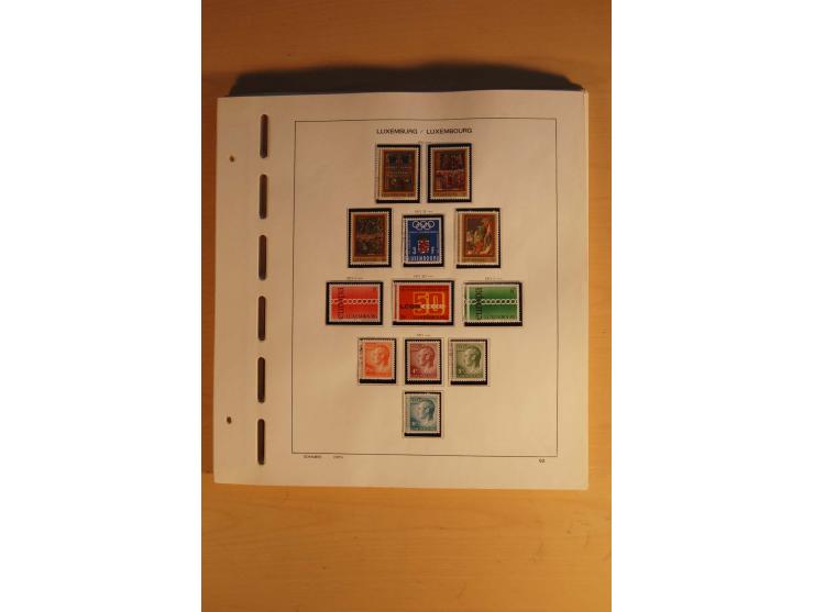 1852/1980, postfrische, ungebrauchte und gestempelte Sammlung mit u.a. Mi.-Nr. 266-80, Bl.1 (repariert) etc.