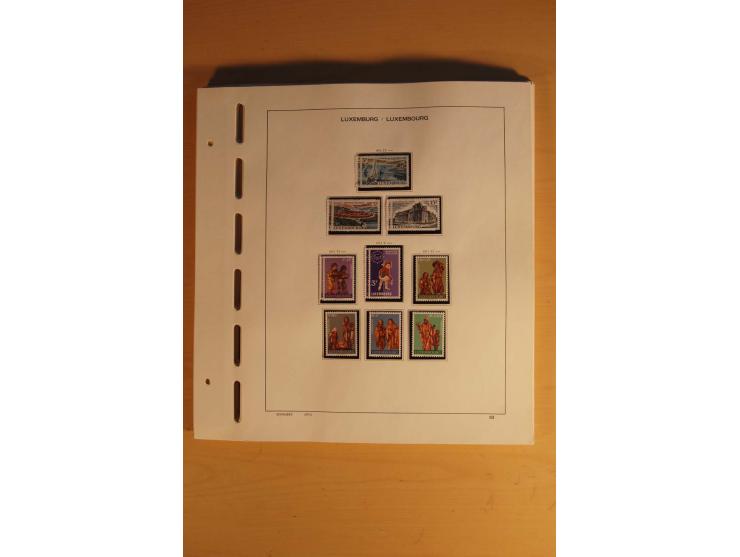 1852/1980, postfrische, ungebrauchte und gestempelte Sammlung mit u.a. Mi.-Nr. 266-80, Bl.1 (repariert) etc.