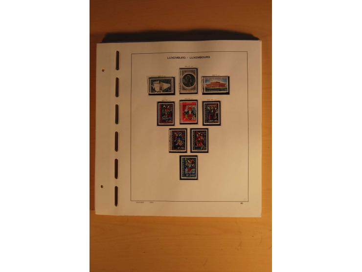 1852/1980, postfrische, ungebrauchte und gestempelte Sammlung mit u.a. Mi.-Nr. 266-80, Bl.1 (repariert) etc.