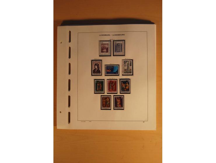 1852/1980, postfrische, ungebrauchte und gestempelte Sammlung mit u.a. Mi.-Nr. 266-80, Bl.1 (repariert) etc.