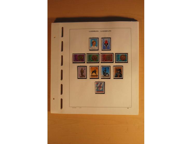 1852/1980, postfrische, ungebrauchte und gestempelte Sammlung mit u.a. Mi.-Nr. 266-80, Bl.1 (repariert) etc.