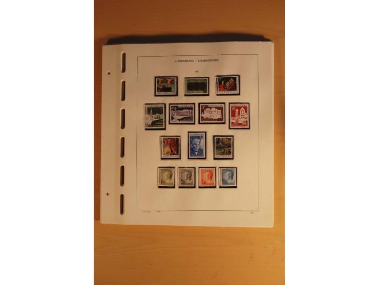 1852/1980, postfrische, ungebrauchte und gestempelte Sammlung mit u.a. Mi.-Nr. 266-80, Bl.1 (repariert) etc.