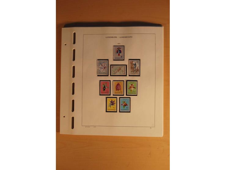 1852/1980, postfrische, ungebrauchte und gestempelte Sammlung mit u.a. Mi.-Nr. 266-80, Bl.1 (repariert) etc.