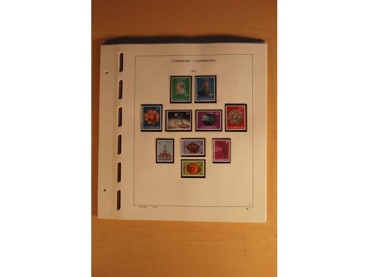 1852/1980, postfrische, ungebrauchte und gestempelte Sammlung mit u.a. Mi.-Nr. 266-80, Bl.1 (repariert) etc.