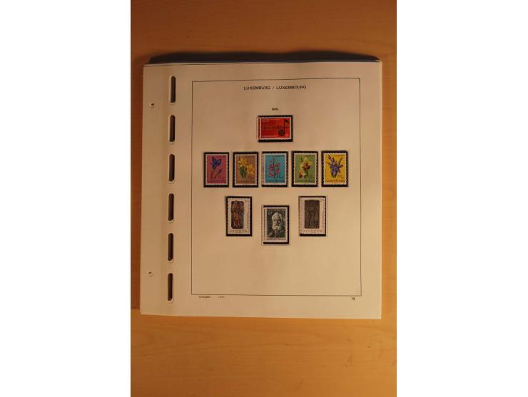 1852/1980, postfrische, ungebrauchte und gestempelte Sammlung mit u.a. Mi.-Nr. 266-80, Bl.1 (repariert) etc.