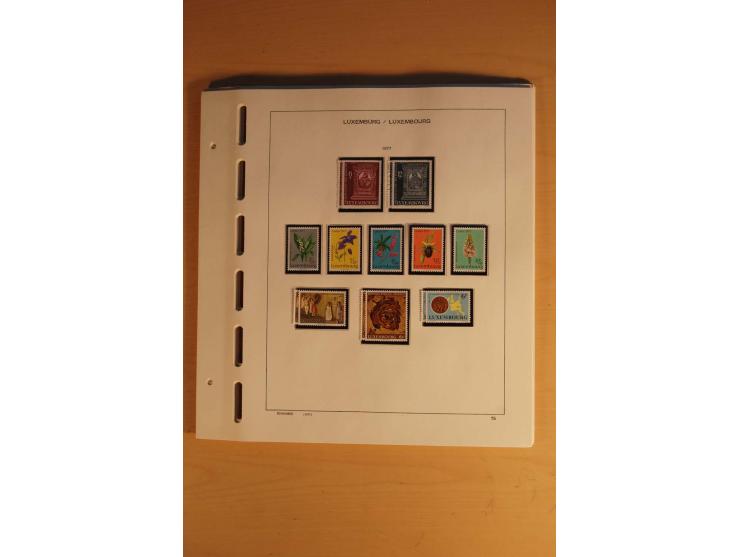 1852/1980, postfrische, ungebrauchte und gestempelte Sammlung mit u.a. Mi.-Nr. 266-80, Bl.1 (repariert) etc.