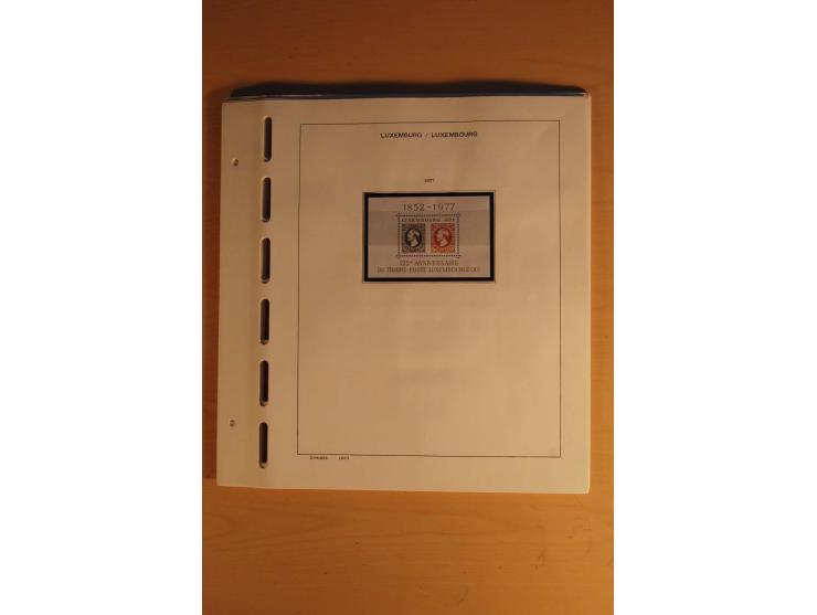 1852/1980, postfrische, ungebrauchte und gestempelte Sammlung mit u.a. Mi.-Nr. 266-80, Bl.1 (repariert) etc.