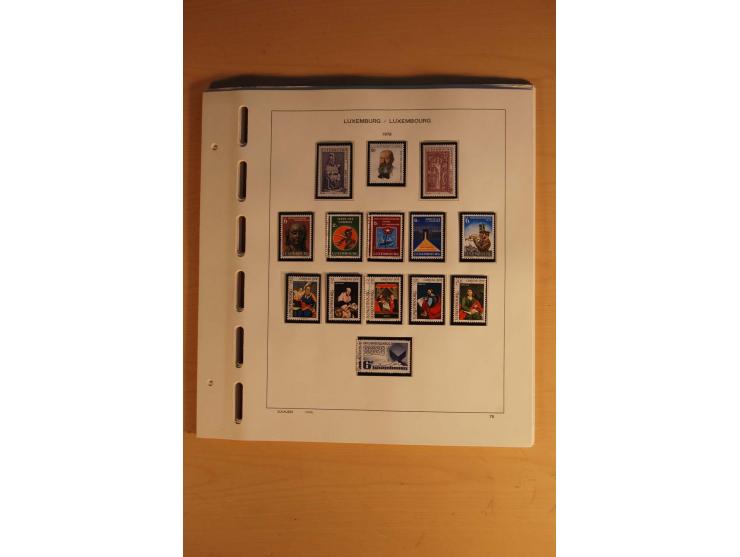 1852/1980, postfrische, ungebrauchte und gestempelte Sammlung mit u.a. Mi.-Nr. 266-80, Bl.1 (repariert) etc.