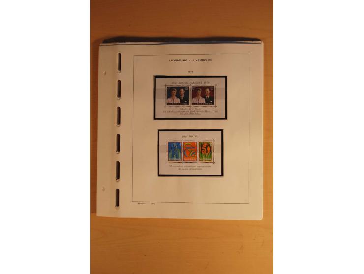 1852/1980, postfrische, ungebrauchte und gestempelte Sammlung mit u.a. Mi.-Nr. 266-80, Bl.1 (repariert) etc.