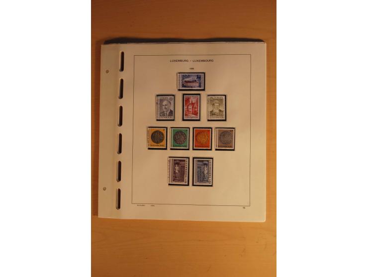 1852/1980, postfrische, ungebrauchte und gestempelte Sammlung mit u.a. Mi.-Nr. 266-80, Bl.1 (repariert) etc.