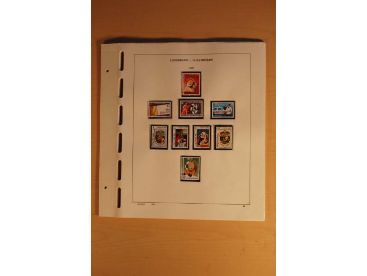 1852/1980, postfrische, ungebrauchte und gestempelte Sammlung mit u.a. Mi.-Nr. 266-80, Bl.1 (repariert) etc.