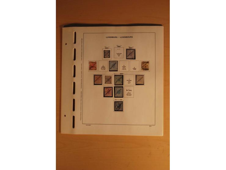 1852/1980, postfrische, ungebrauchte und gestempelte Sammlung mit u.a. Mi.-Nr. 266-80, Bl.1 (repariert) etc.
