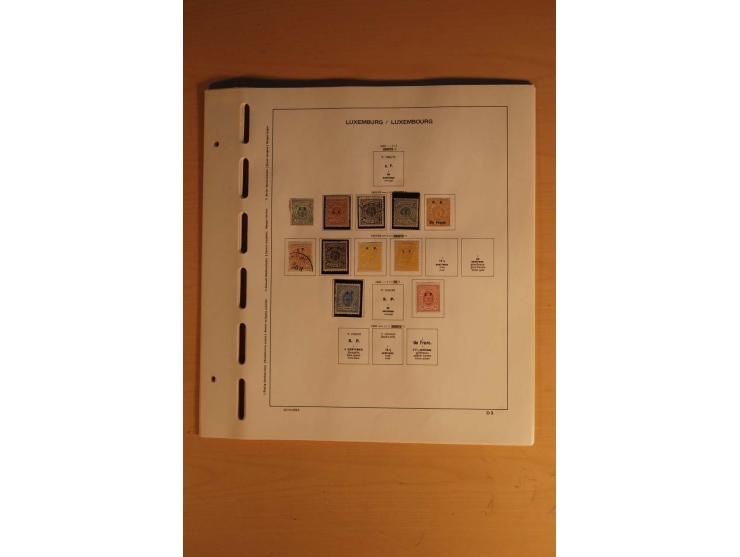 1852/1980, postfrische, ungebrauchte und gestempelte Sammlung mit u.a. Mi.-Nr. 266-80, Bl.1 (repariert) etc.