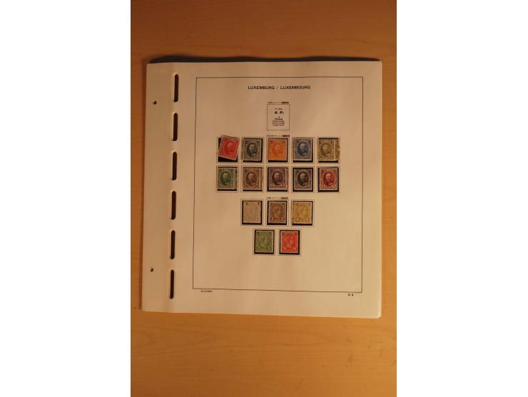 1852/1980, postfrische, ungebrauchte und gestempelte Sammlung mit u.a. Mi.-Nr. 266-80, Bl.1 (repariert) etc.