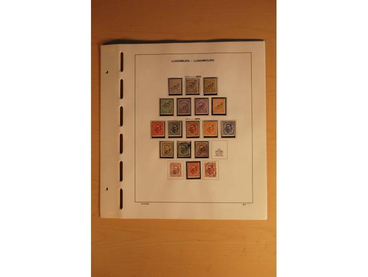 1852/1980, postfrische, ungebrauchte und gestempelte Sammlung mit u.a. Mi.-Nr. 266-80, Bl.1 (repariert) etc.