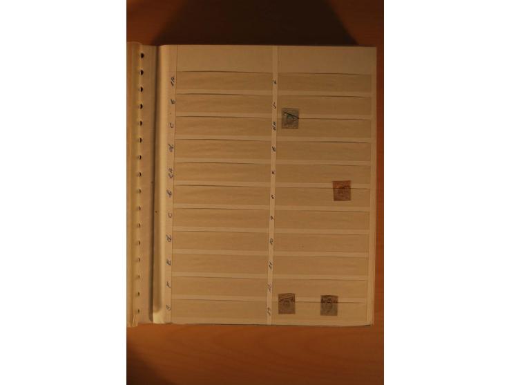 1859/1985, postfrischer, ungebrauchter und gestempelter Bestand mit besseren Ausgaben im Lagerbuch