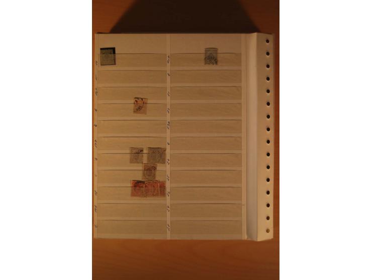 1859/1985, postfrischer, ungebrauchter und gestempelter Bestand mit besseren Ausgaben im Lagerbuch