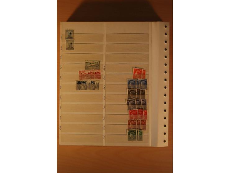 1859/1985, postfrischer, ungebrauchter und gestempelter Bestand mit besseren Ausgaben im Lagerbuch