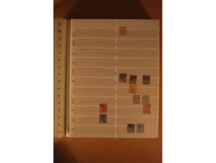 1859/1985, postfrischer, ungebrauchter und gestempelter Bestand mit besseren Ausgaben im Lagerbuch