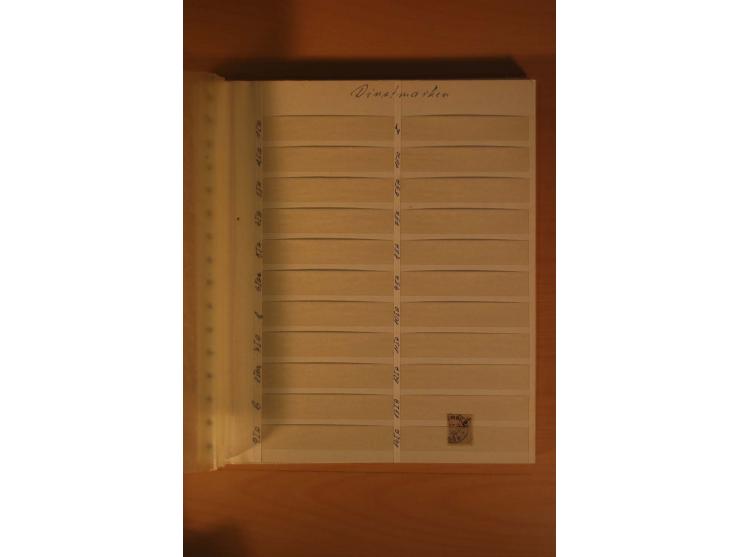 1859/1985, postfrischer, ungebrauchter und gestempelter Bestand mit besseren Ausgaben im Lagerbuch