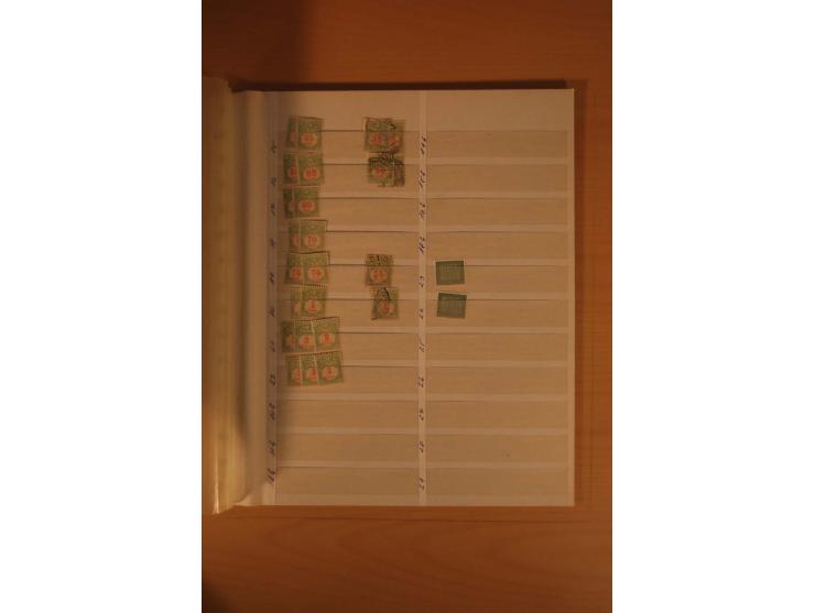 1859/1985, postfrischer, ungebrauchter und gestempelter Bestand mit besseren Ausgaben im Lagerbuch