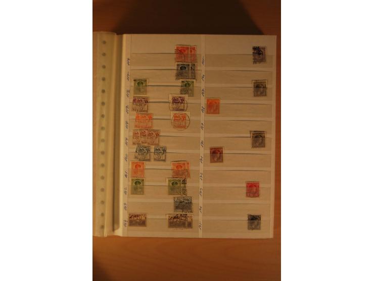 1859/1985, postfrischer, ungebrauchter und gestempelter Bestand mit besseren Ausgaben im Lagerbuch